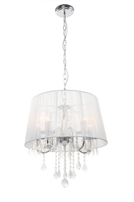 Lampa wiszaca mona srebrna e14 light prestige 44723014
