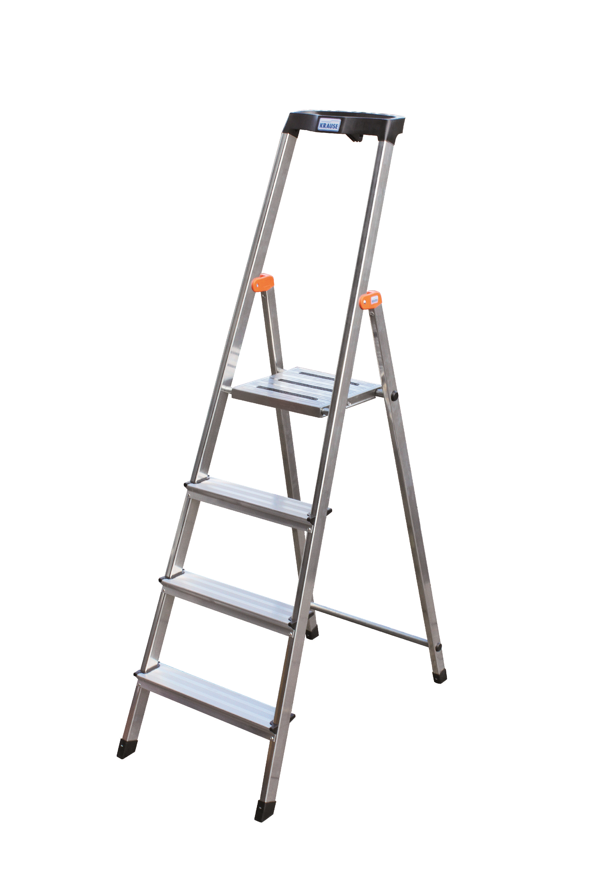 Drabina aluminiowa 4 stopnie 1-stronna Safety Krause