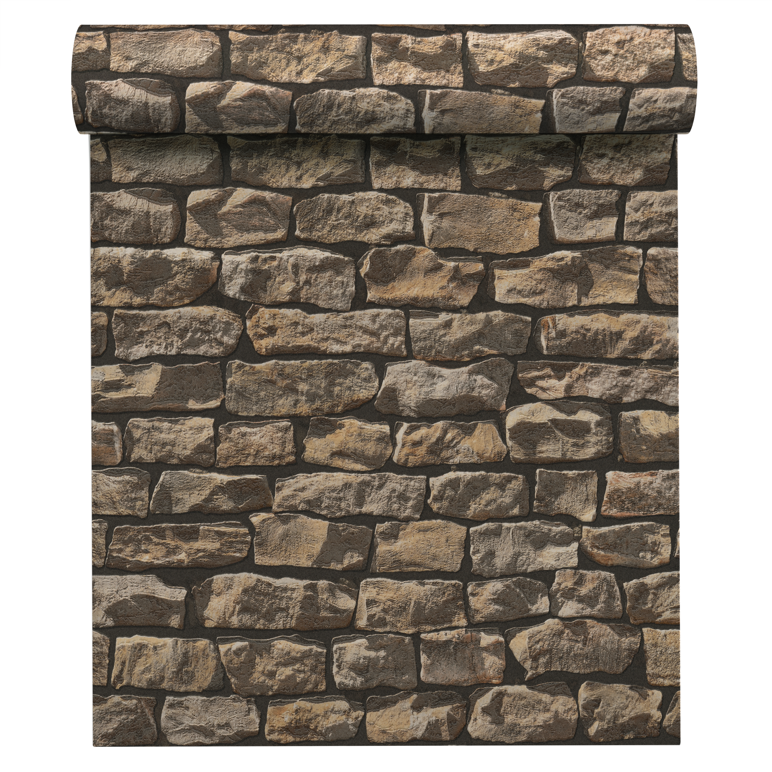 Carta da parati Muro A Secco rosso, 53 cm x 10 m - 2