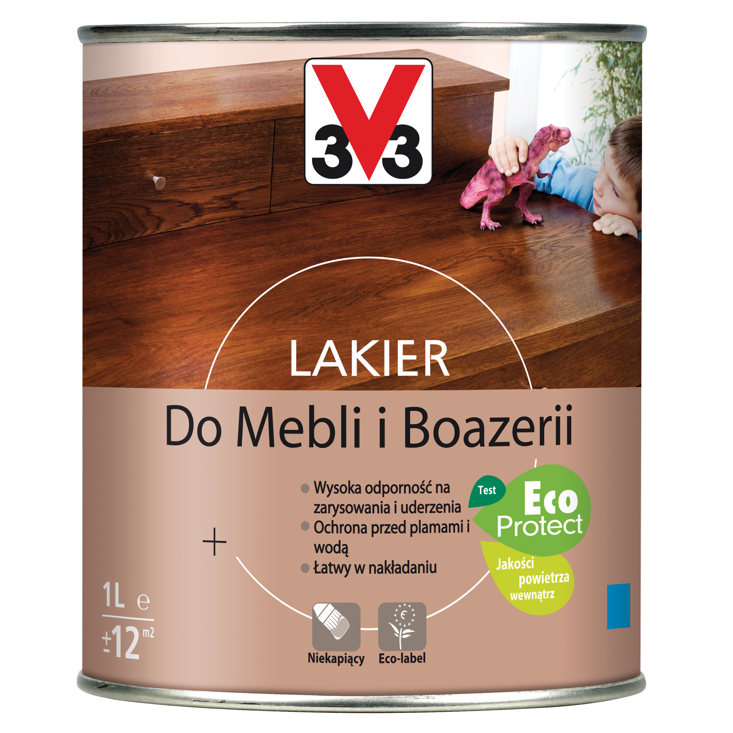 Lakier DO MEBLI I BOAZERII 1 l Biała patyna Mat V33