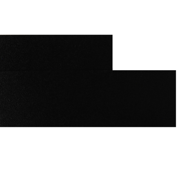 Obrzeże do blatu 38 mm czarny mat 089L 2 szt. Biuro Styl