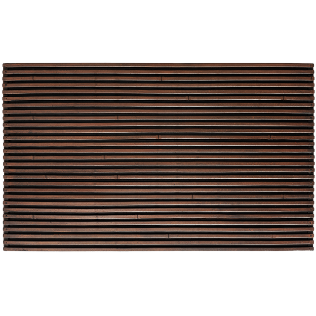 Wycieraczka zewnętrzna Woody 75 x 45 cm gumowa miedziana