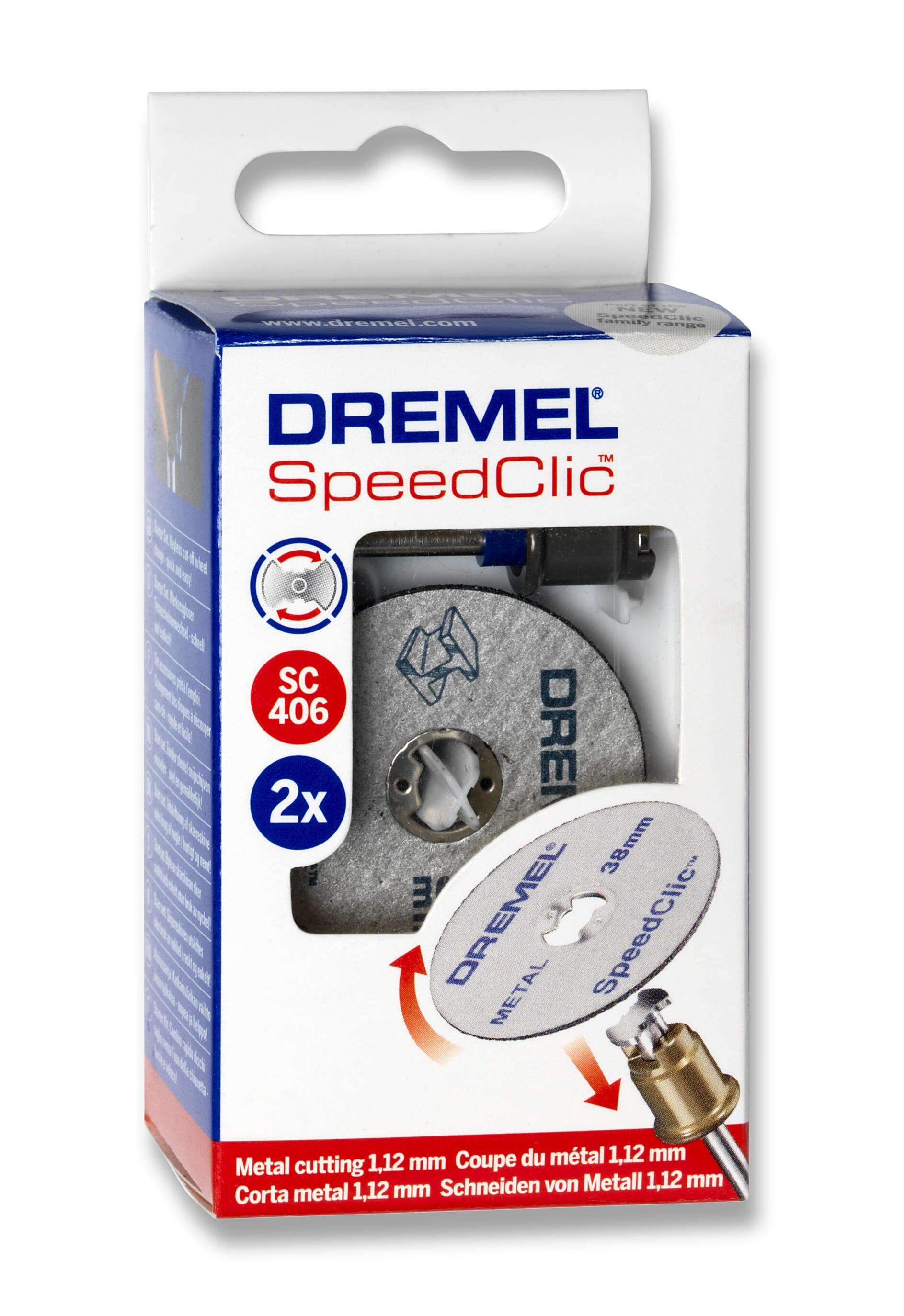 Tarcza tnąca DO METALU 38 mm SPEEDCLIC SC456 5 szt. DREMEL