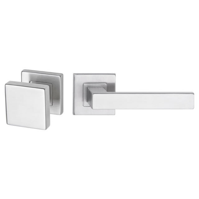 Gałko-klamka ruchoma Topaz Prawa Inox Stal nierdzewna