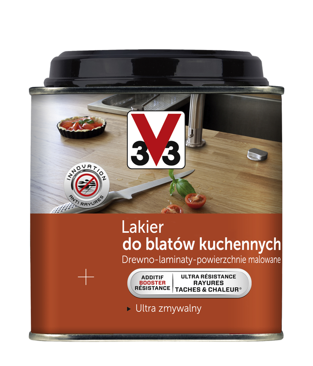 Lakier DO BLATÓW KUCHENNYCH 0.5 l Bezbarwny V33