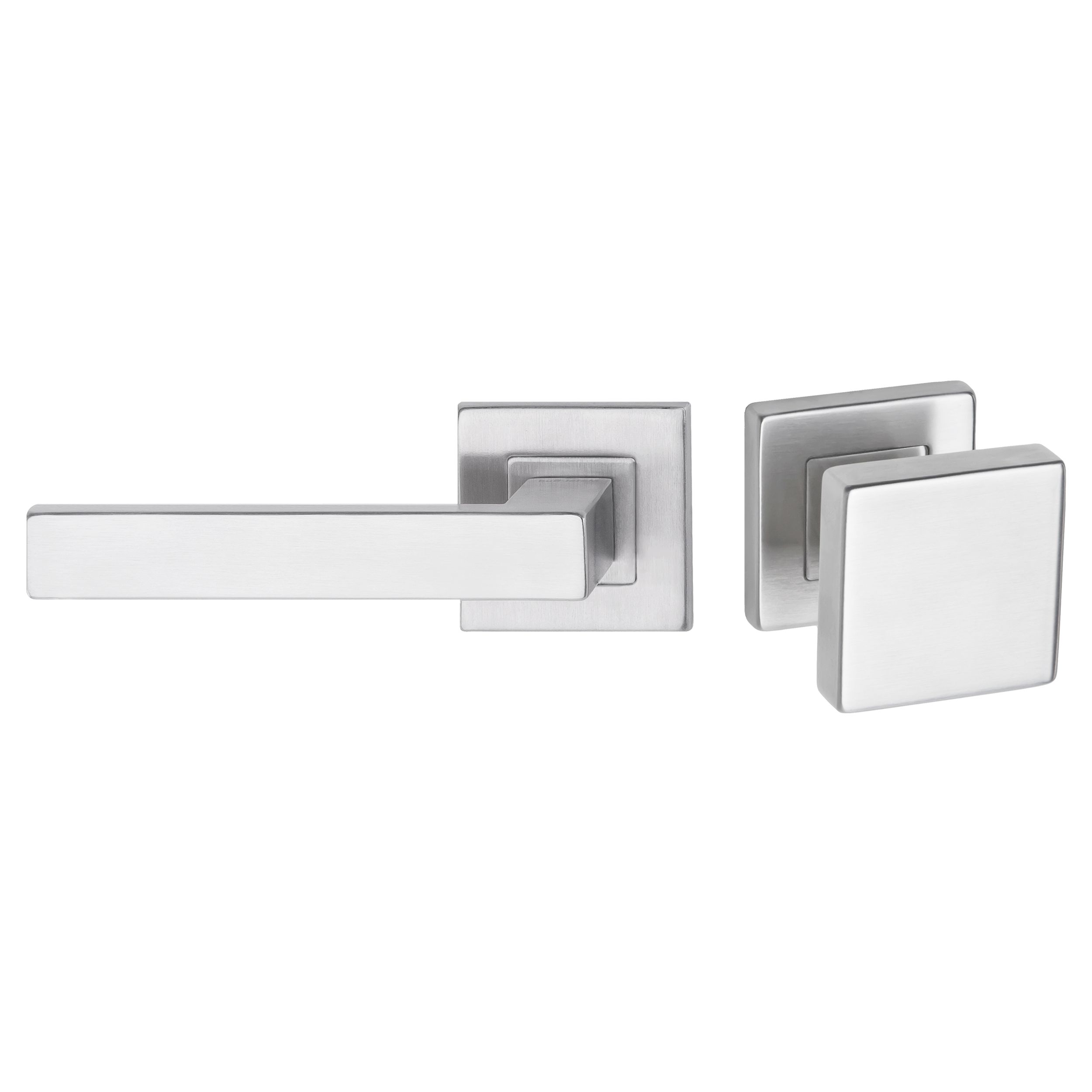 Gałko-klamka ruchoma Topaz Lewa Inox Stal nierdzewna
