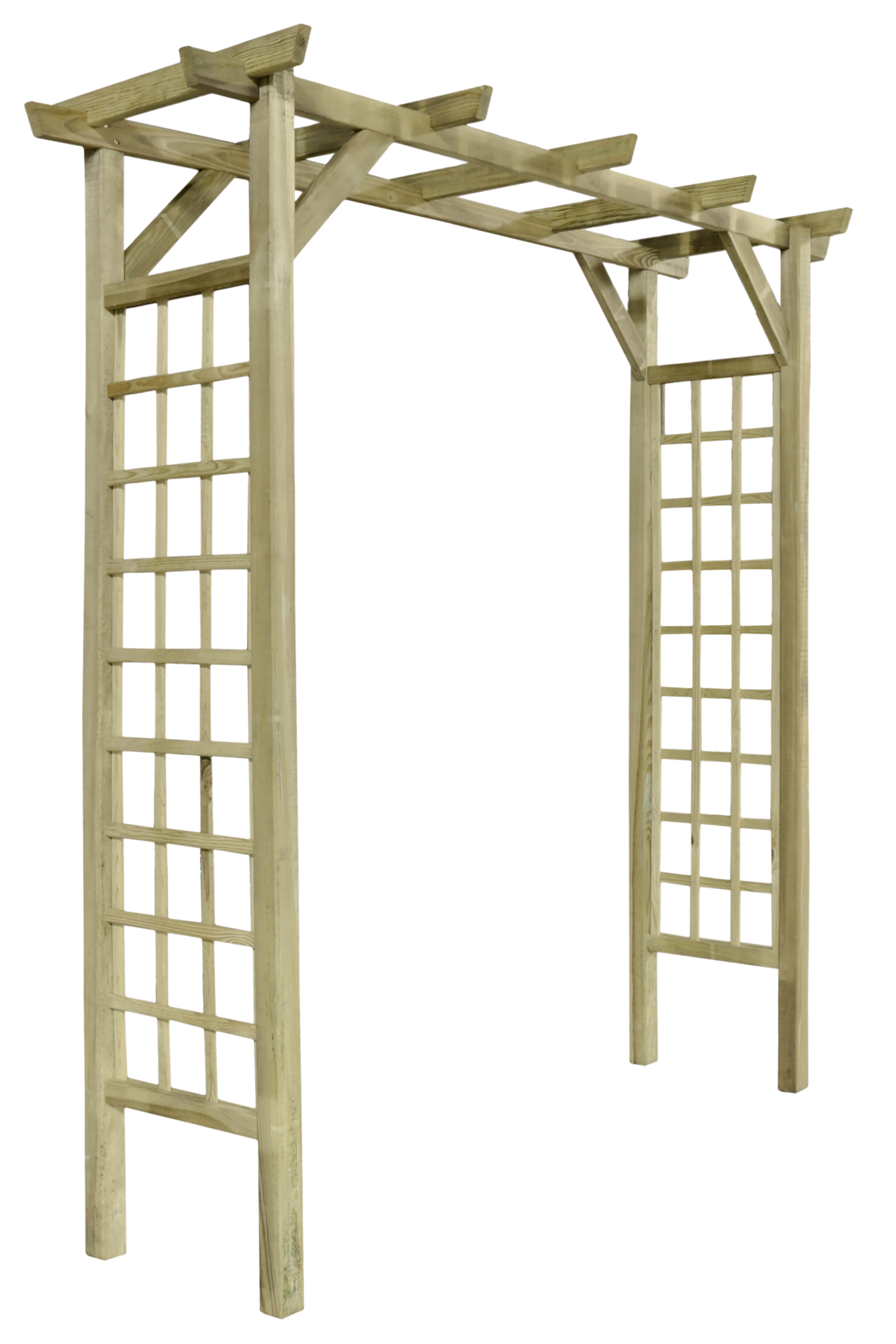 Pergola ogrodowa 210x72x214 cm drewniana Stelmet
