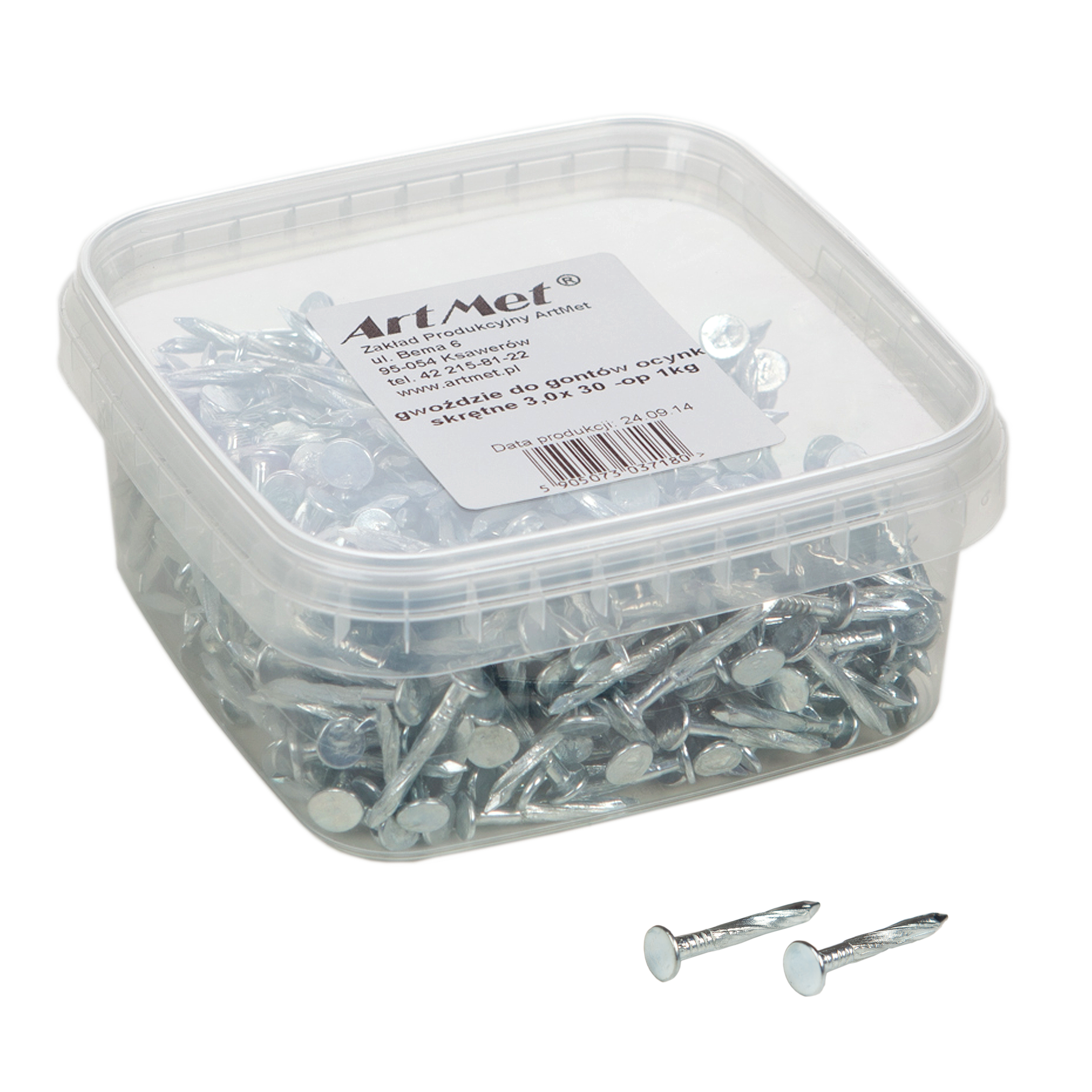 Gwóźdź 3 x 30 mm 1 kg