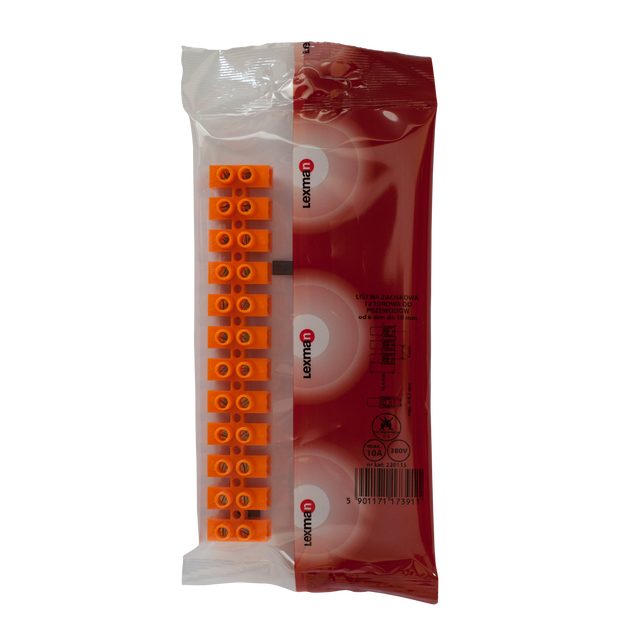 Listwa zaciskowa 12 x 6-10 mm 10 A LEXMAN