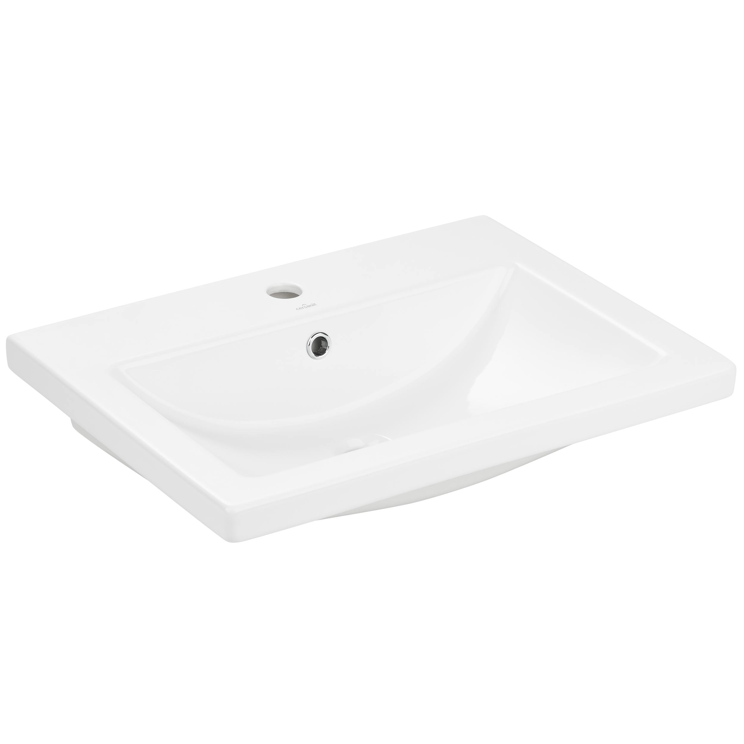 Umywalka ceramiczna Como Box 60 x 45 Cersanit