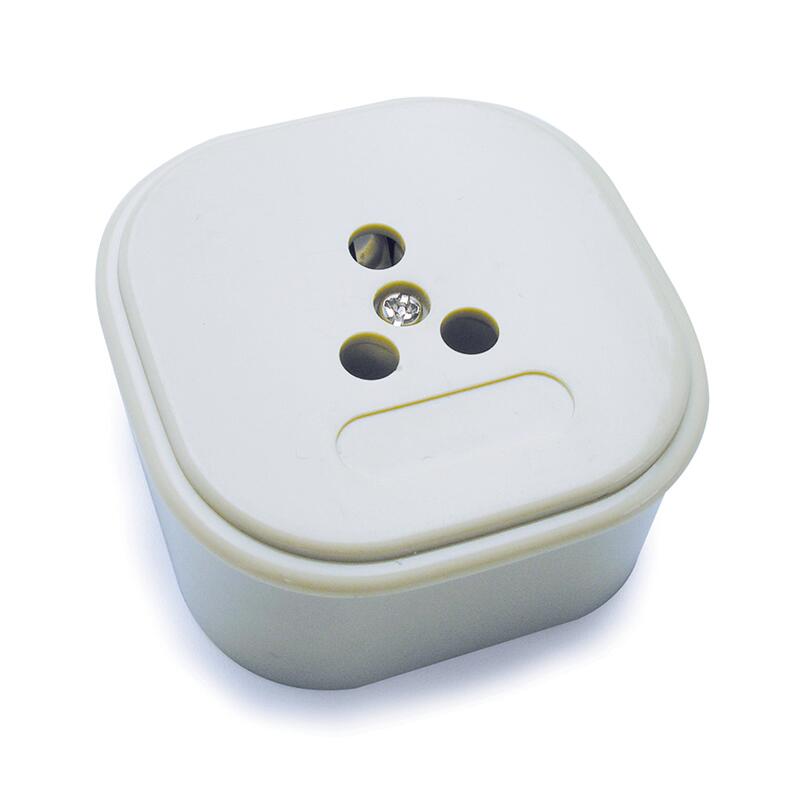 Adattatore Telefonico Tripolare Italiano Con Spina E Presa A 3 Fori E Presa Modulare RJ11 6P2C