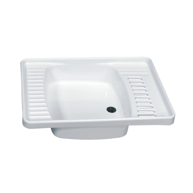 Miska z odpływem na wannę 49.5x15.5 cm Bisk