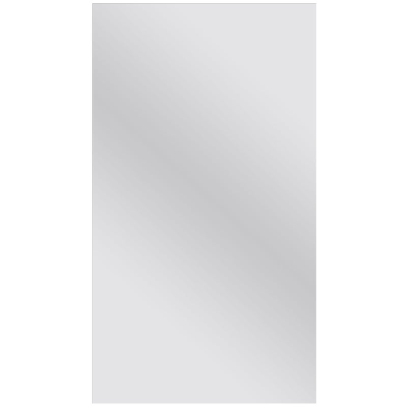 Zdjęcia - Lustro łazienkowe SENSEA bez oświetlenia SZLIFOWANE 90 x 50 cm Srebrny