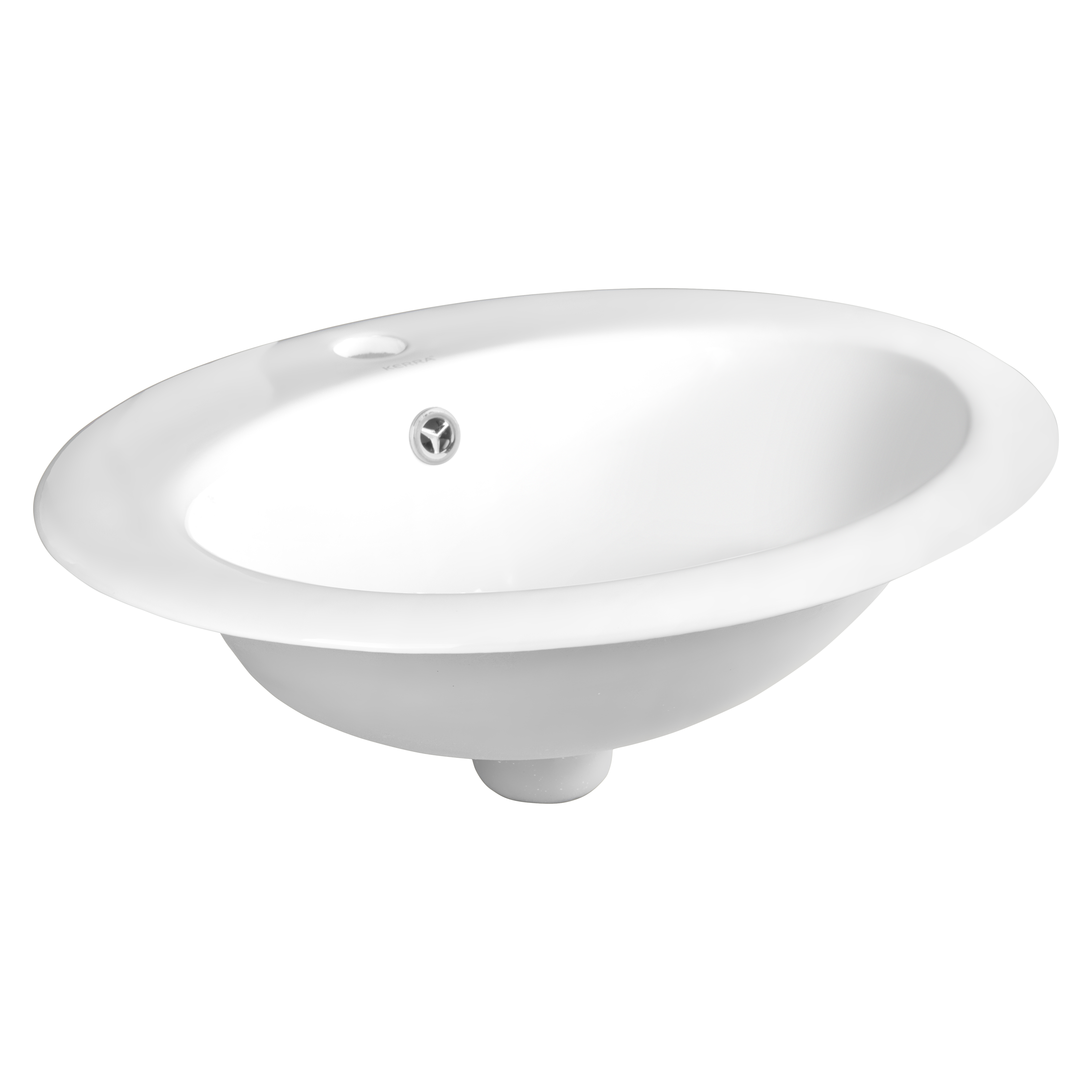 Umywalka ceramiczna wpuszczana w blat KR-132 50 x 44.5 Kerra