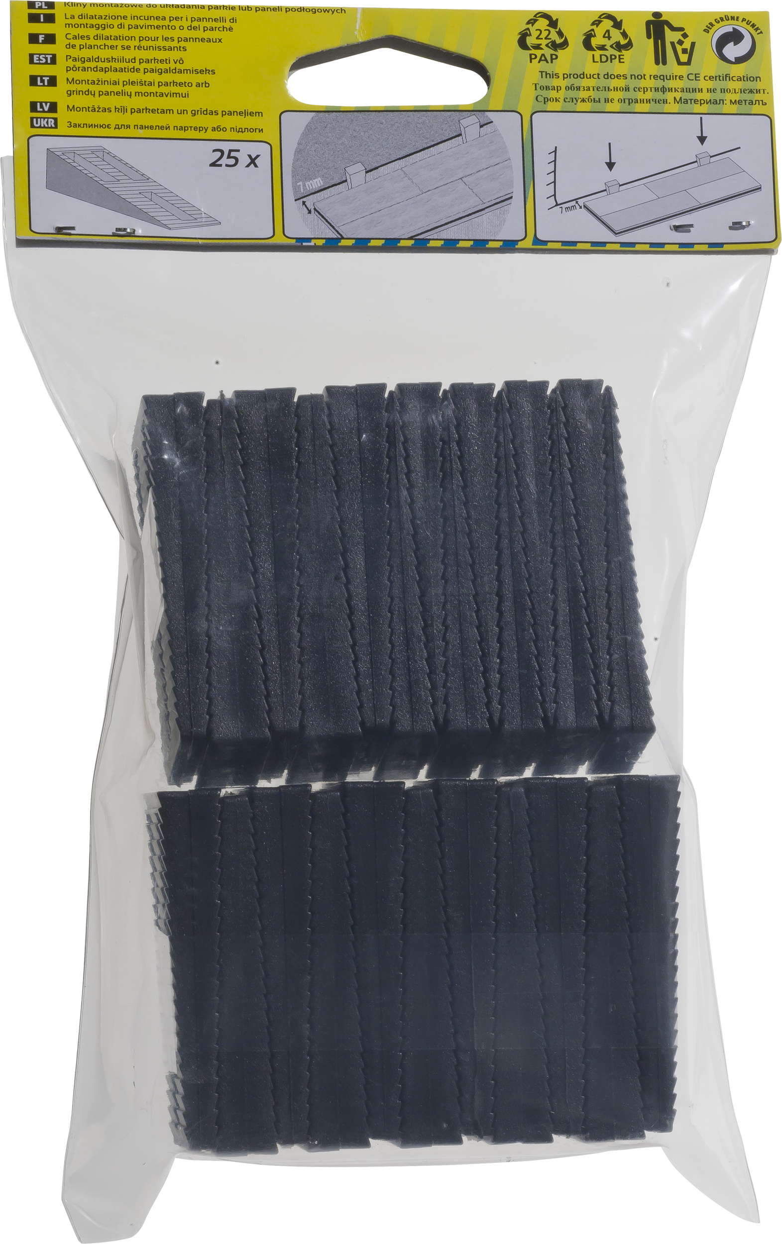 Klocki dystansowe 25 sztuk Sezam Styl - Leroy Merlin