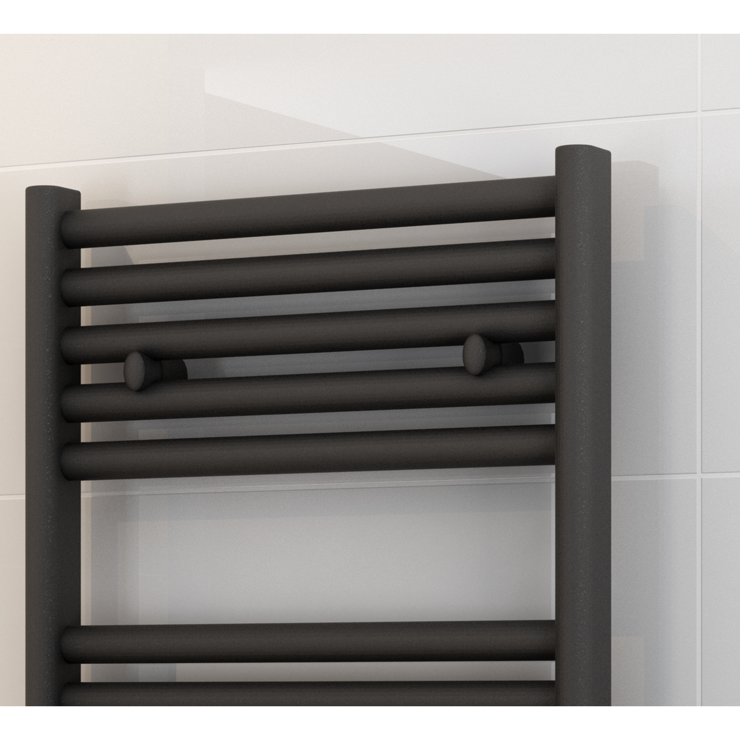 Grzejnik ARES 64.8x45 cm Biały D/B 312W Roz 50/42cm 10 Bar LUXRAD - 3