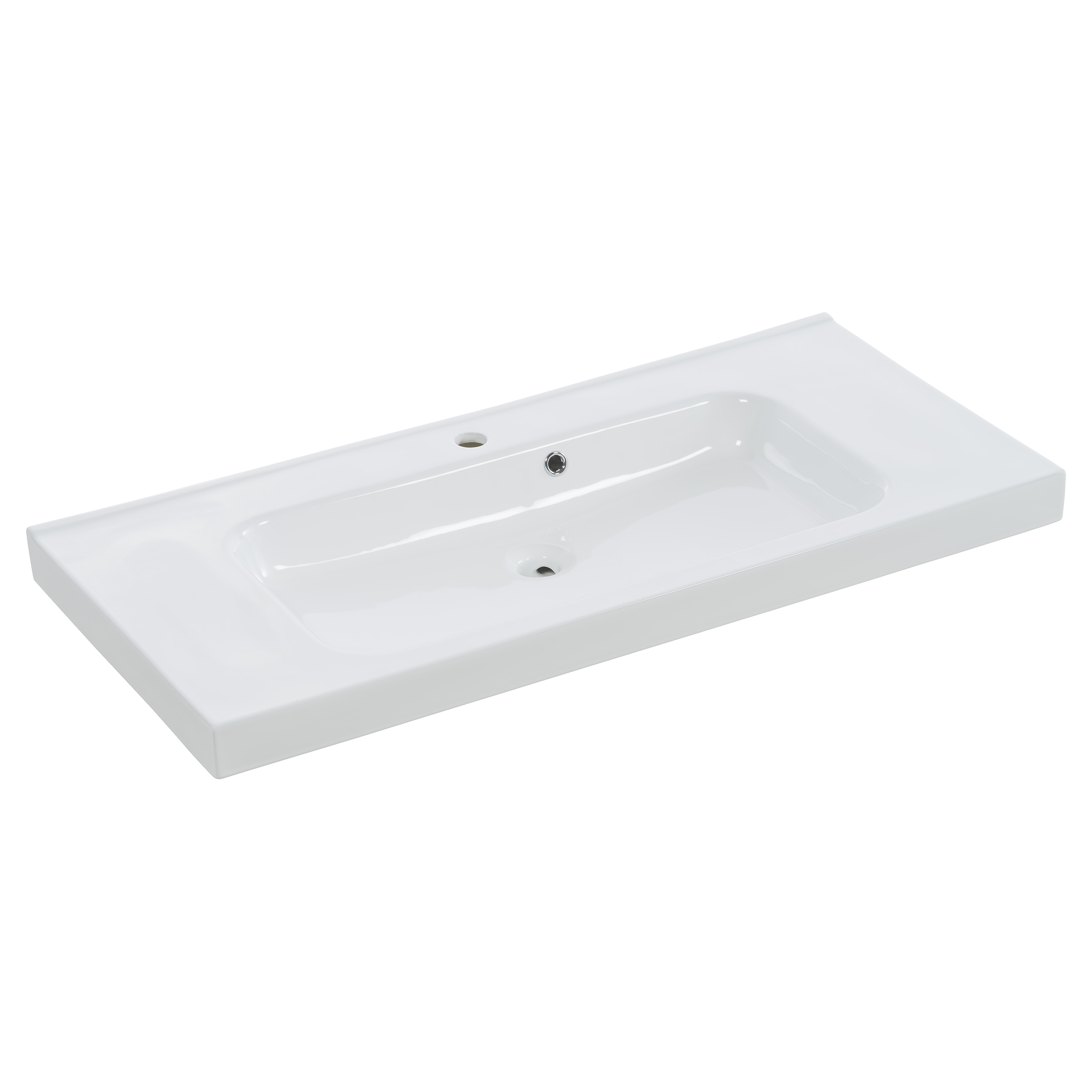 Umywalka ceramiczna Remix 106 x 48.5 Z/O Sensea