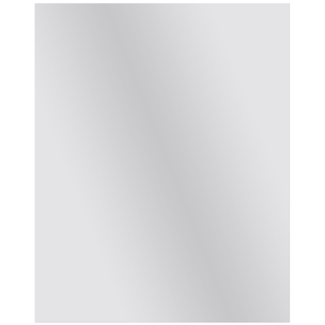 Lustro łazienkowe bez oświetlenia FAZOWANE 75 x 60 cm SENSEA