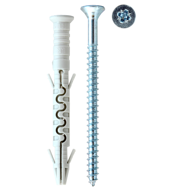 Kołek ramowy 8 x 120 mm 1 sztuka Wkręt-met