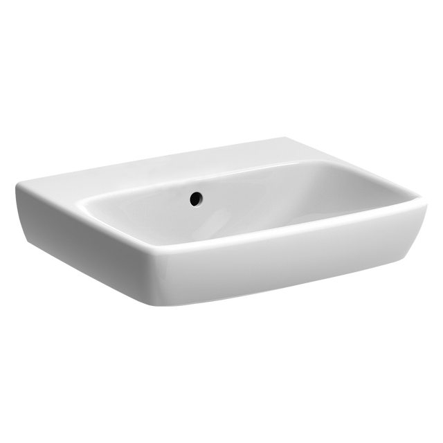 Umywalka ceramiczna Selnova Square 50 x 42 B/O Geberit