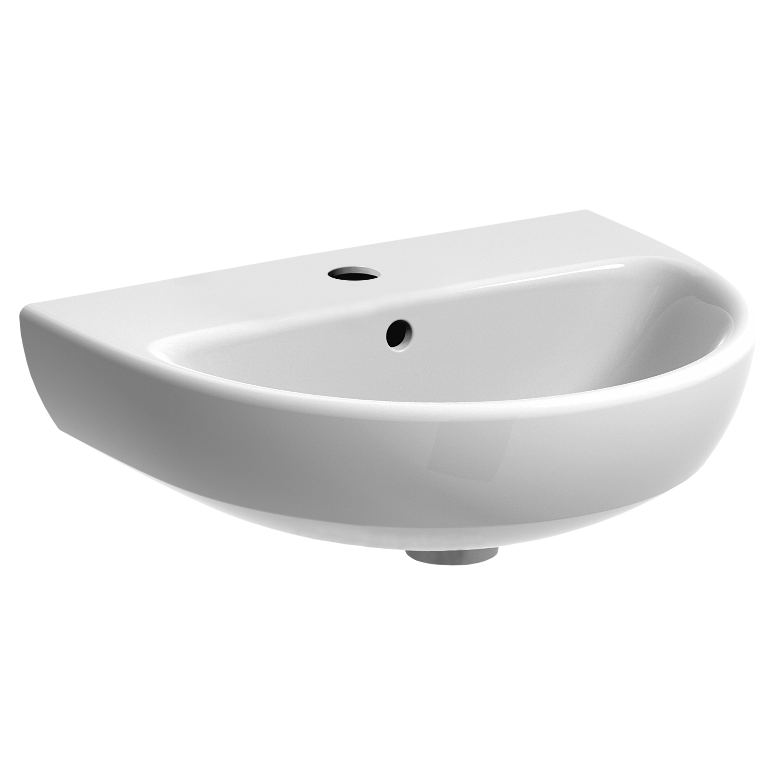 Umywalka ceramiczna Selnova 55 x 44 Z/O Geberit