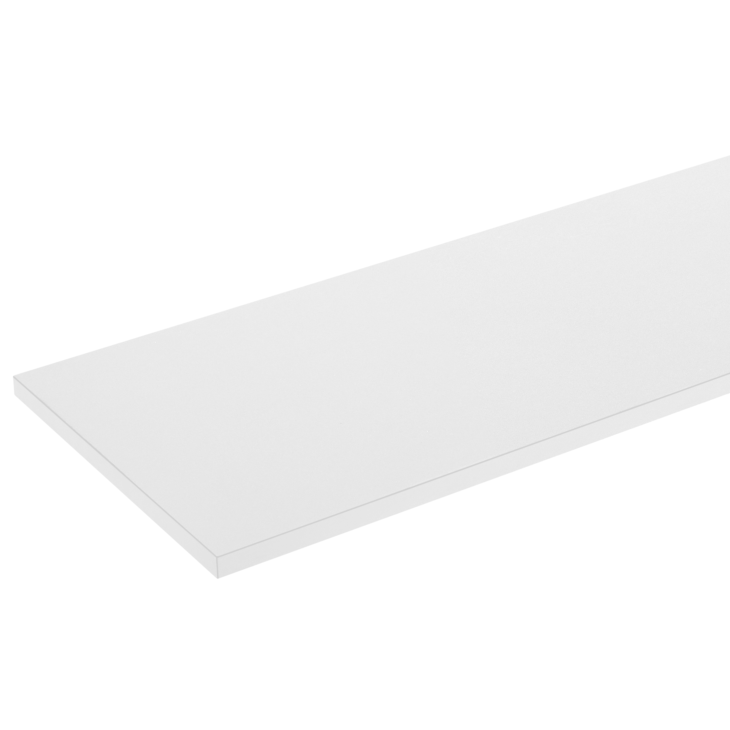 Półka ścienna meblowa biała 1.8x30x80 cm Floorpol - 4