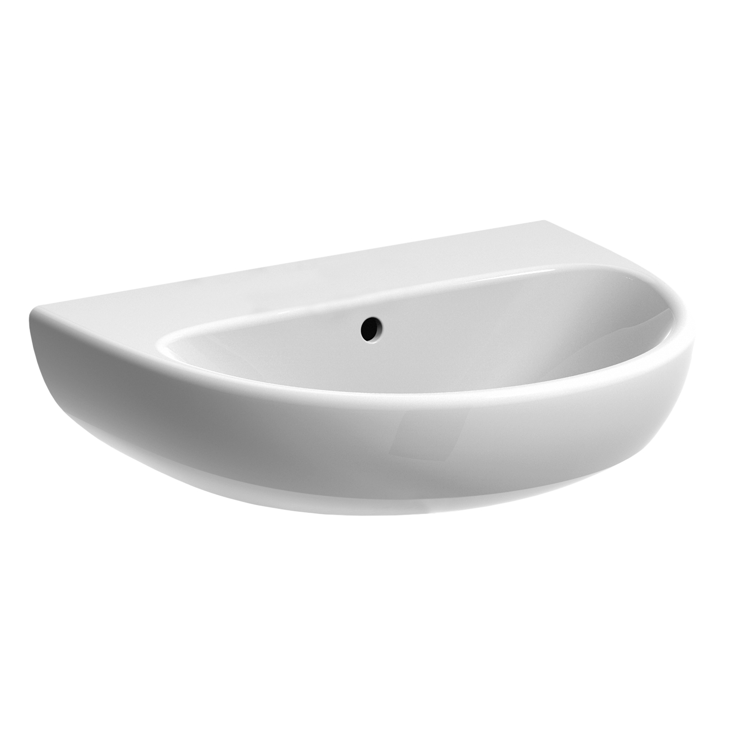 Umywalka ceramiczna Selnova 50 x 41 B/O Geberit
