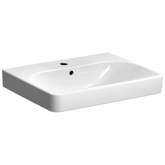 Umywalka ceramiczna Smyle Square 60 x 48 Z/O Geberit