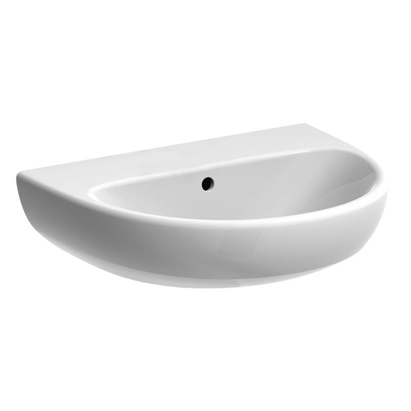 Umywalka ceramiczna Selnova 55 x 44 B/O Geberit