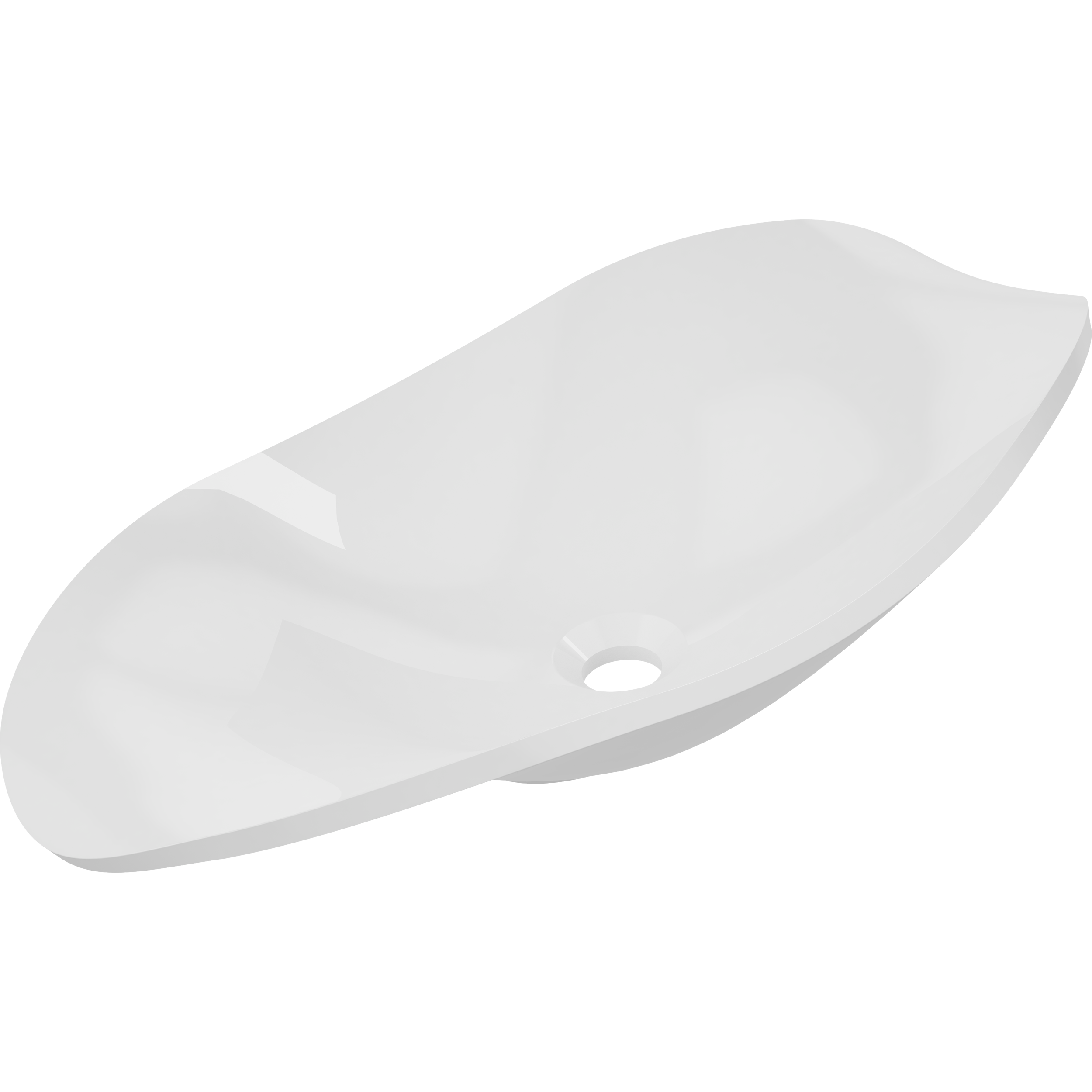 Umywalka konglomeratowa nablatowa Jasmine 70 x 37