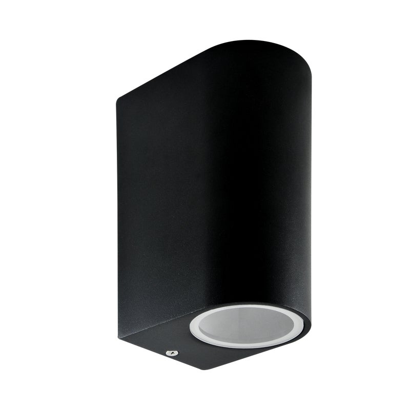 Kinkiet zewnętrzny BOSTON IP44 czarny GU10 POLUX