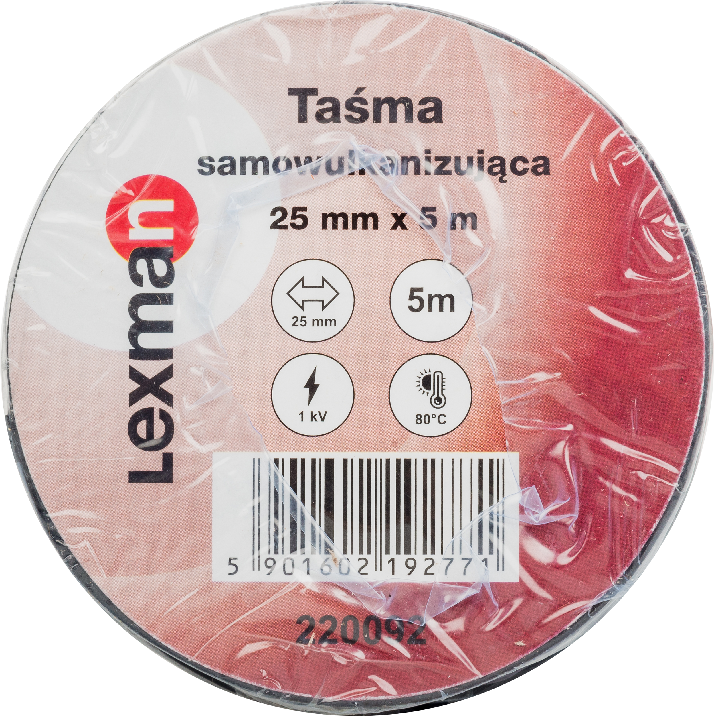 Taśma samowulkanizująca 25 mm x 5 m 220092 LEXMAN - 5