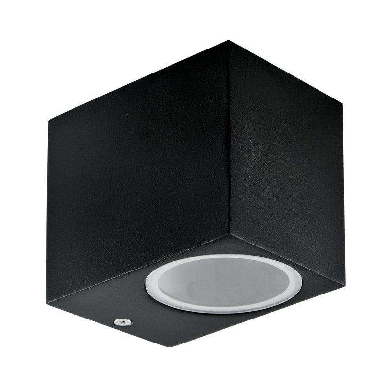 Kinkiet zewnętrzny Boston IP44 czarny GU10 POLUX