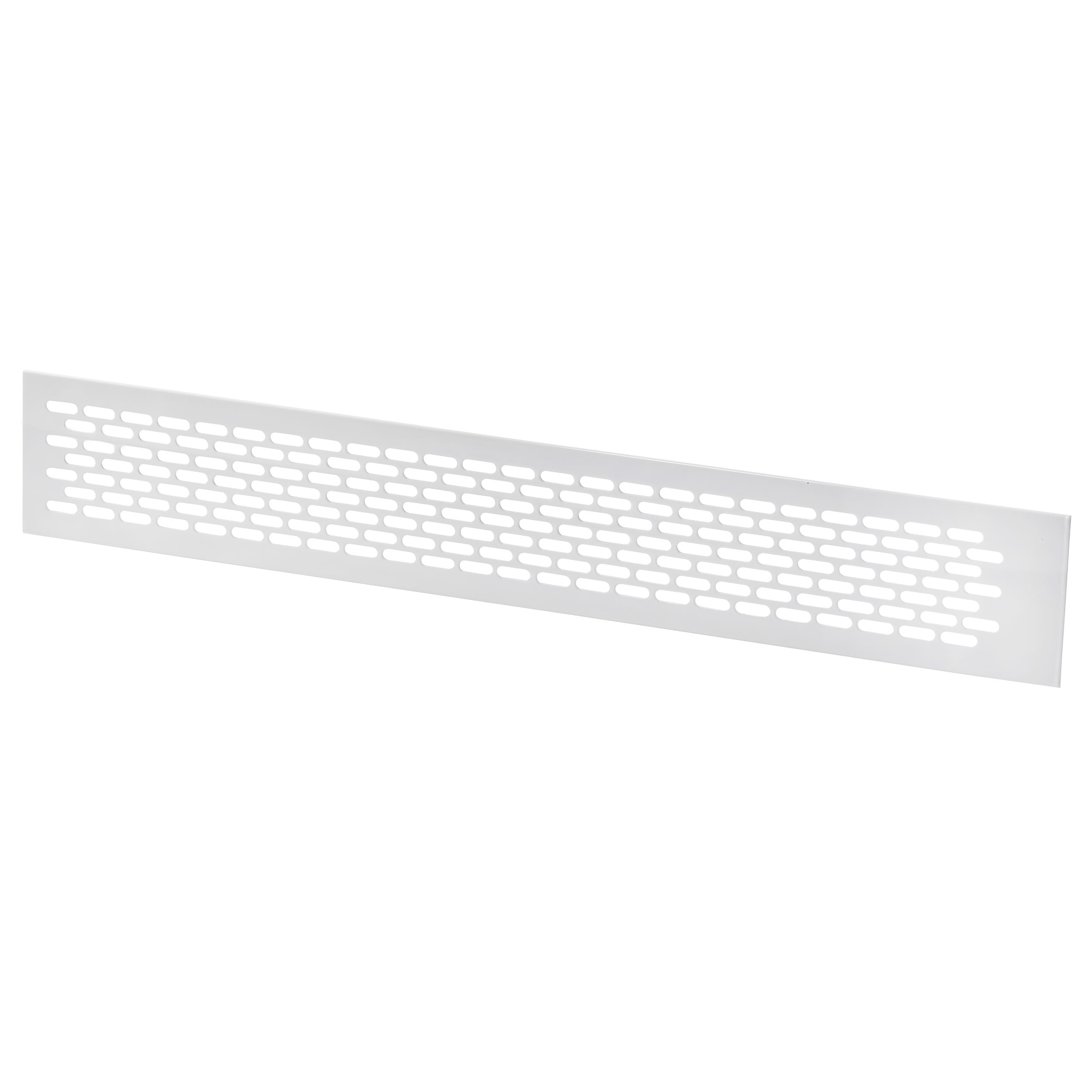 Kratka wentylacyjna do mebli 480 x 80 mm Biała GTV