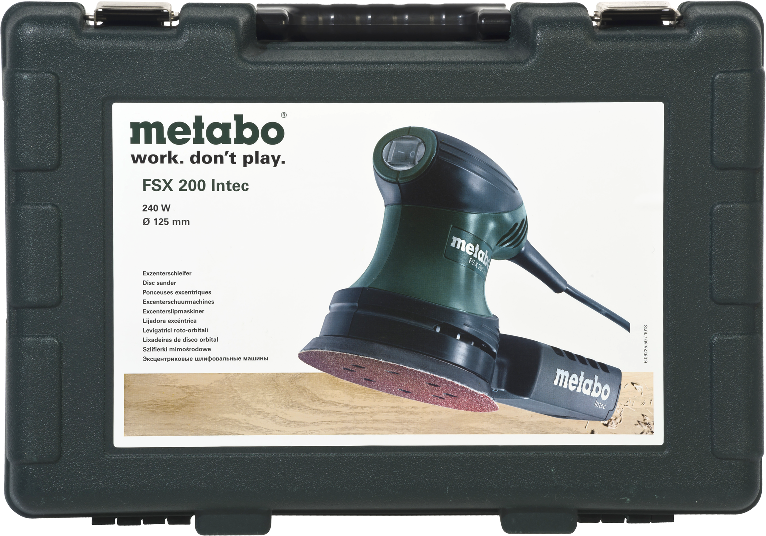 Szlifierka mimośrodowa przewodowa METABO FSX200 125 mm 240W - 5