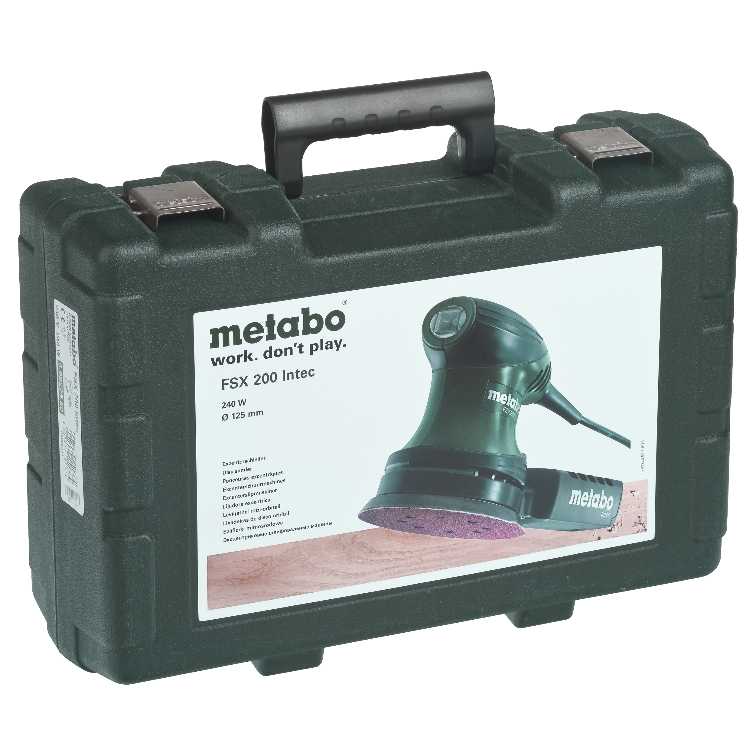 Szlifierka mimośrodowa przewodowa METABO FSX200 125 mm 240W - 4