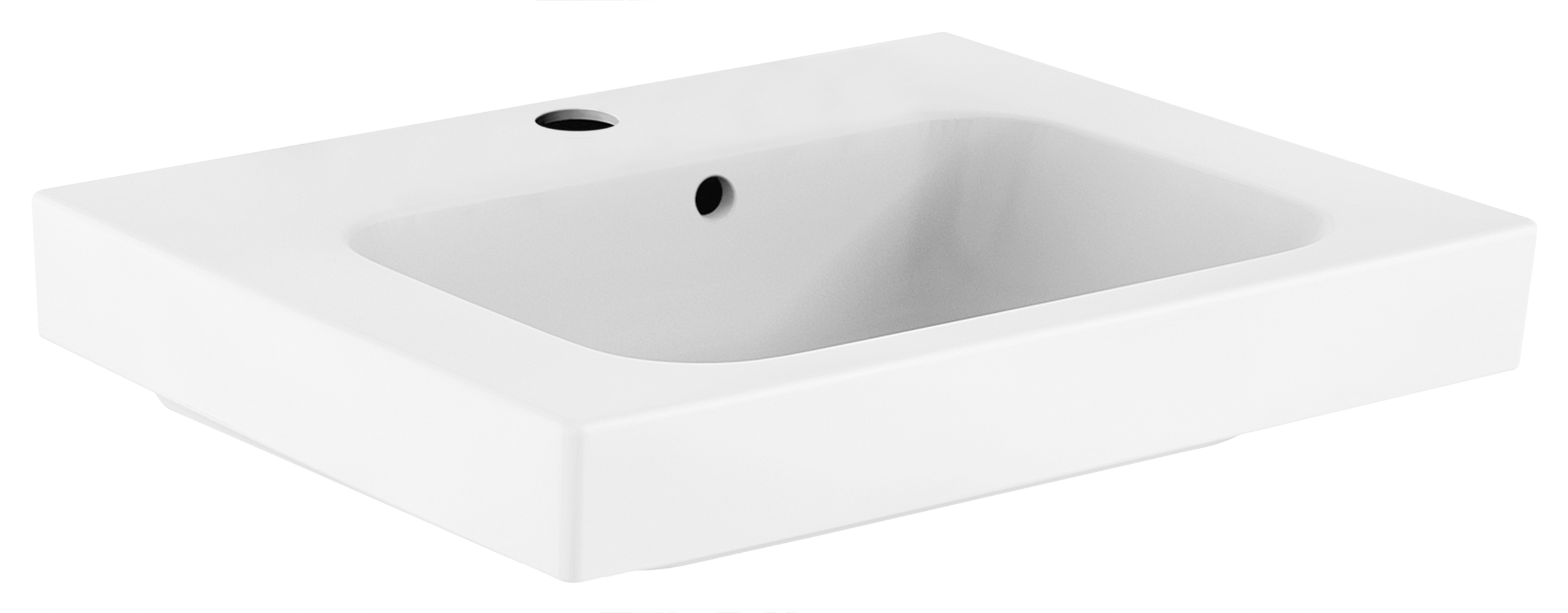 Umywalka ceramiczna Modo 60 x 48.5 Z/O Geberit
