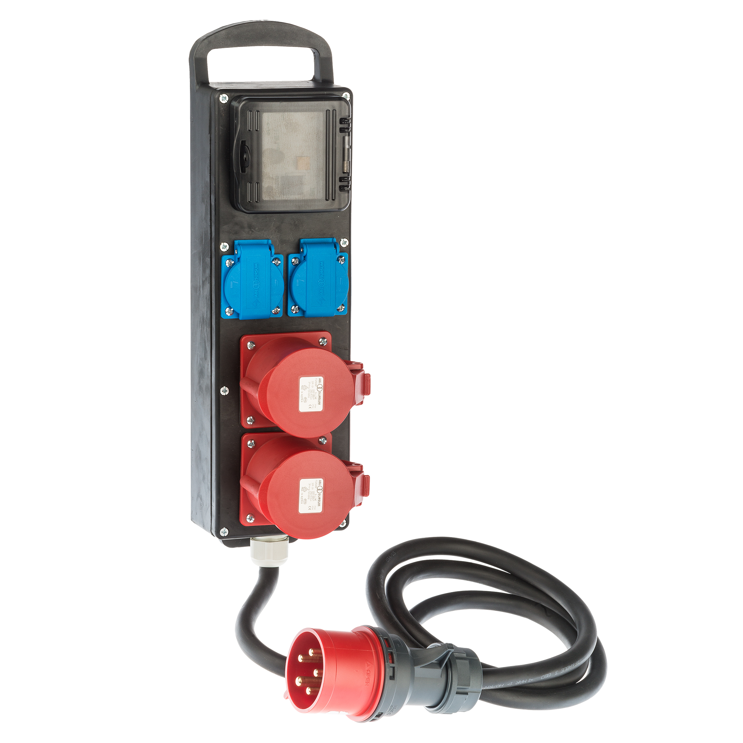Przedłużacz LISTWOWY 2X2P+Z 2X5X32A 2M ELEKTRO-PLAST