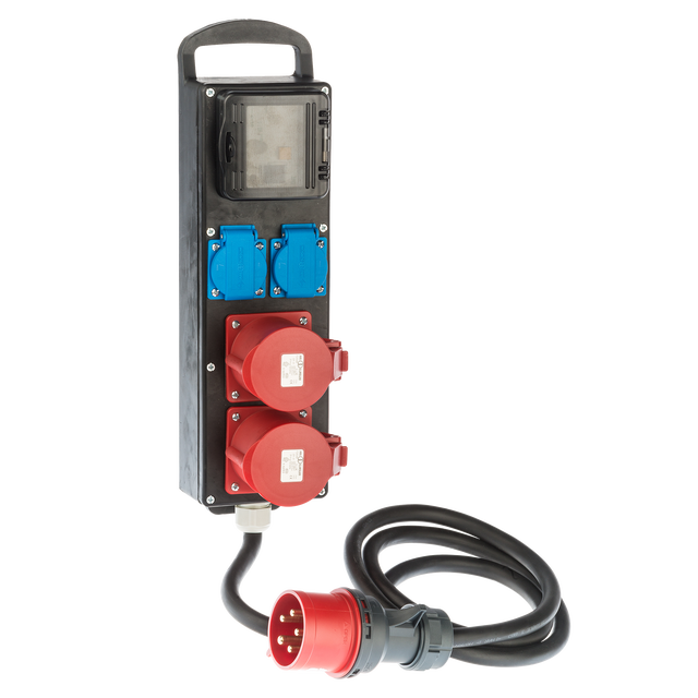 Przedłużacz LISTWOWY 2X2P+Z 2X5X32A 2M ELEKTRO-PLAST