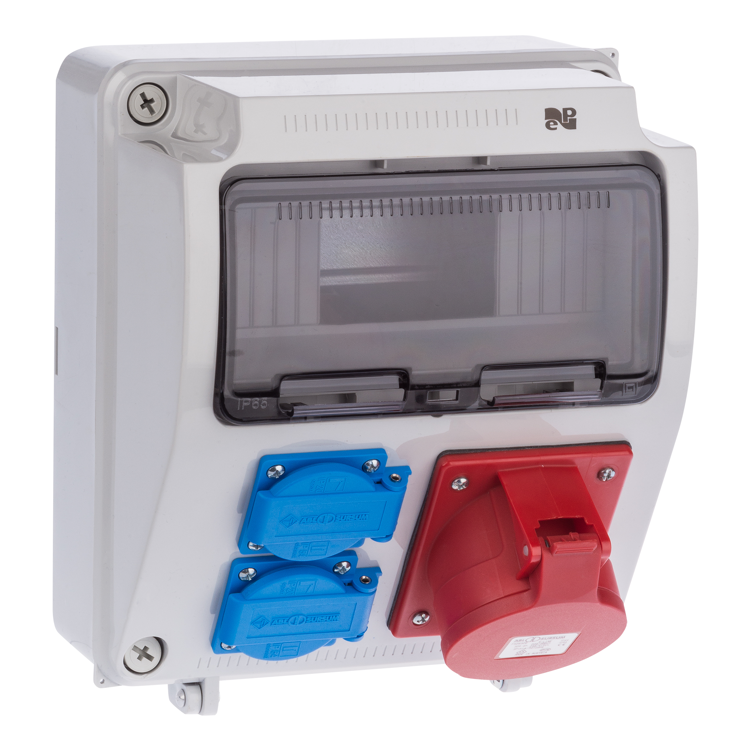 Rozdzielnica elektryczna z okablowaniem RS 1 / 9 6232 - 00 / 2 X 2P + Z 3P + N + Z 32A ELEKTRO-PLAST