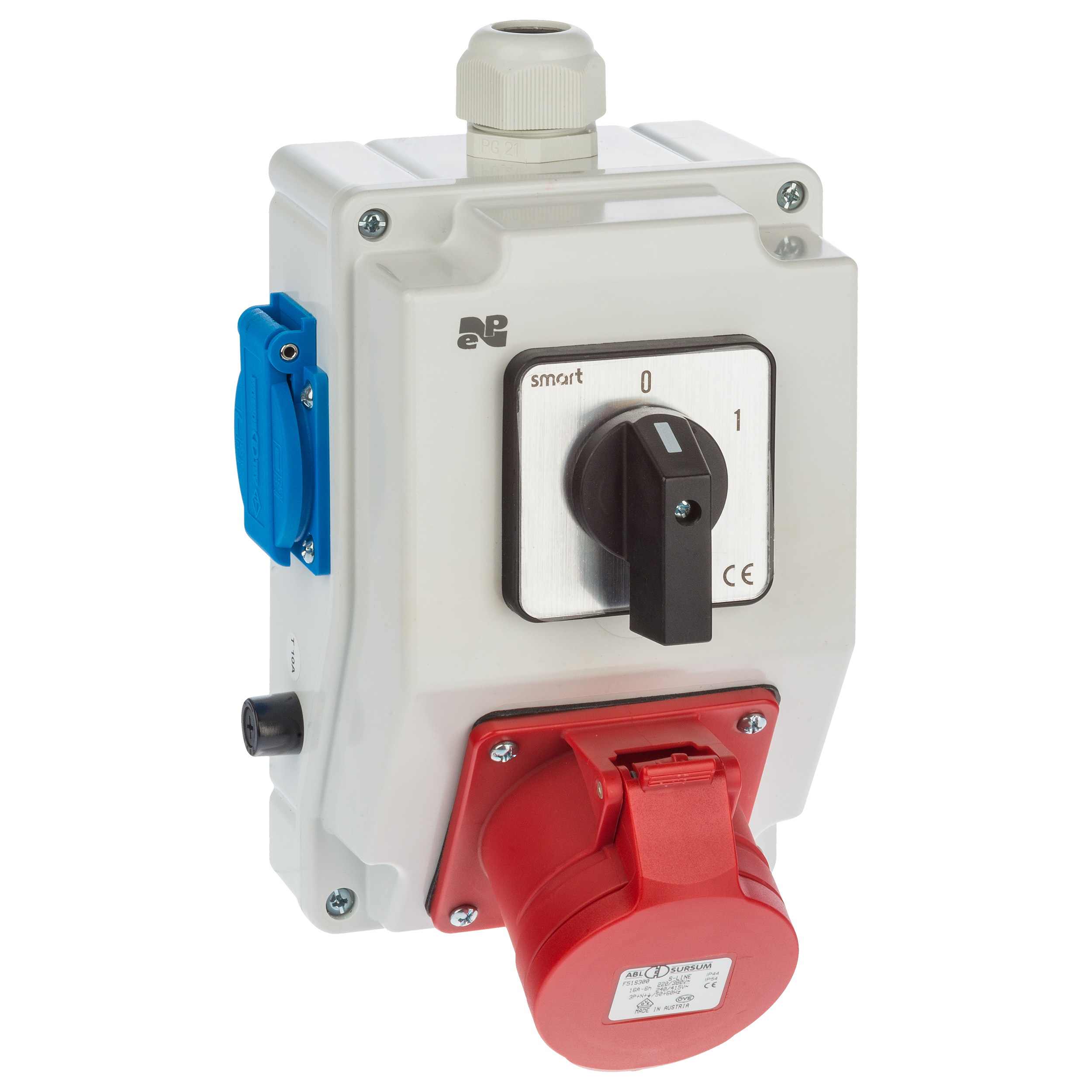 Rozdzielnica elektryczna z okablowaniem 6273 - 00 / RS - Z 0 - 1 2 X 2P + Z 3P + N + Z 16A ELEKTRO-PLAST