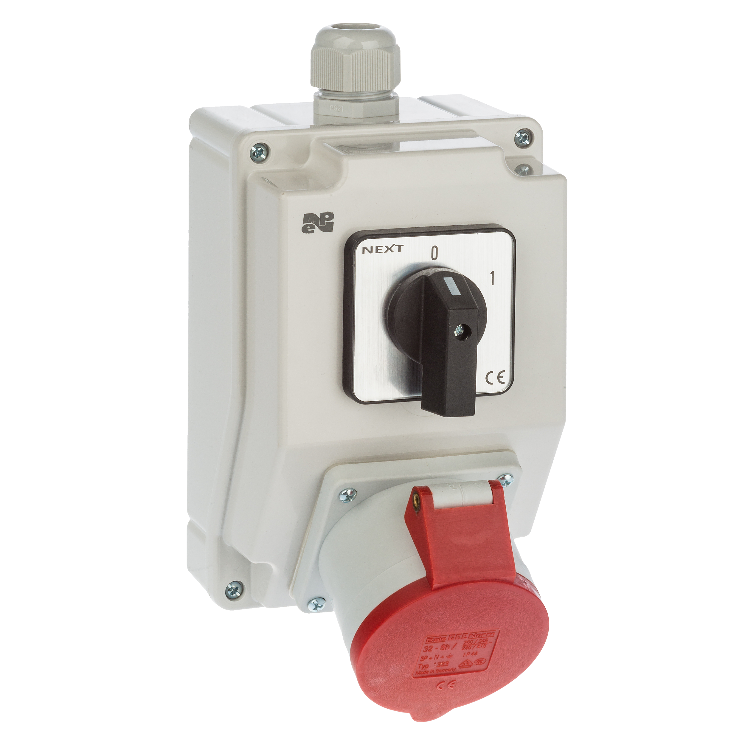 Rozdzielnica elektryczna z okablowaniem 6274 - 00 / RS - Z 0 - 1 3P + N + Z 32A ELEKTRO-PLAST
