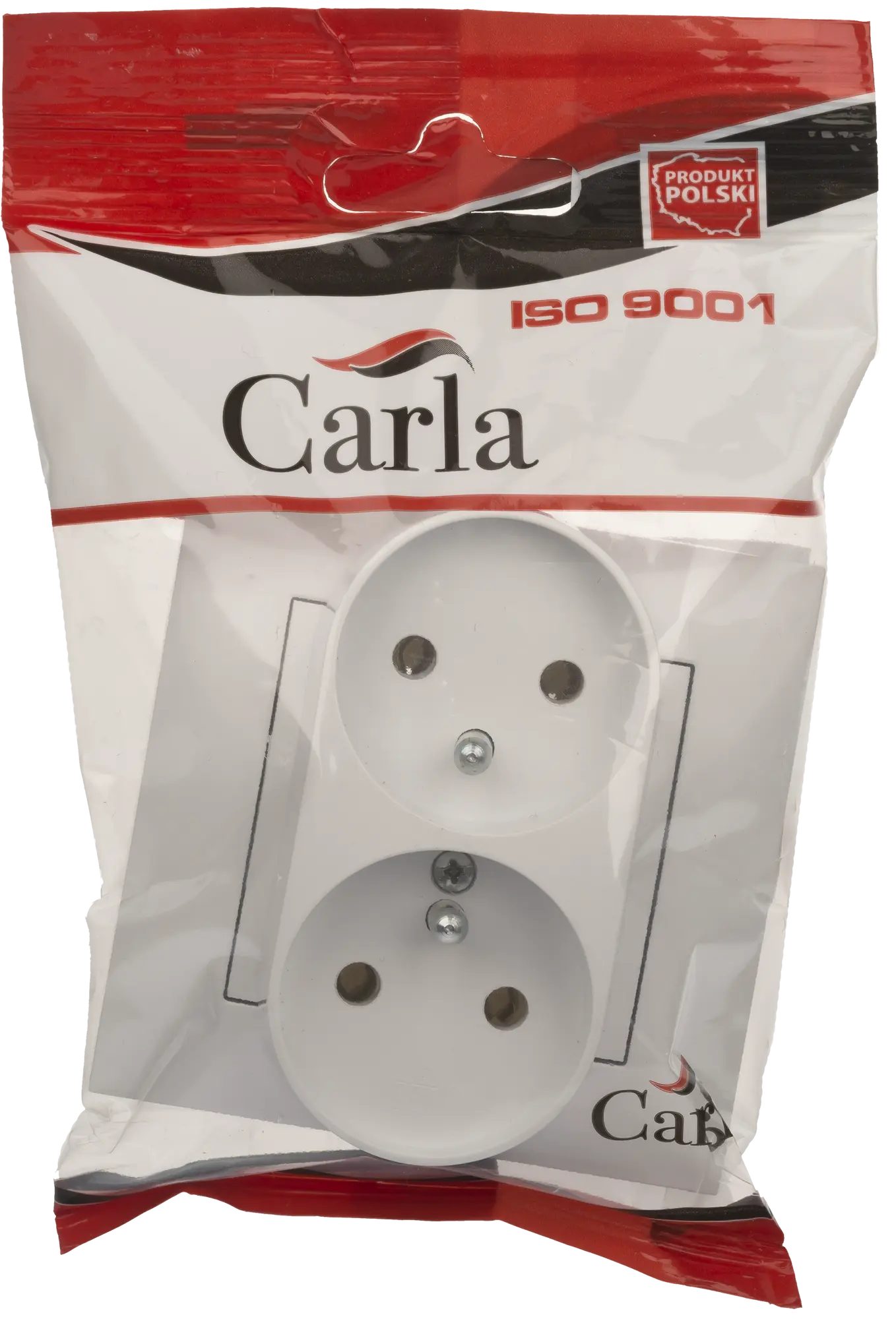 Gniazdo zasilające CARLA Biały ELEKTRO-PLAST - 2