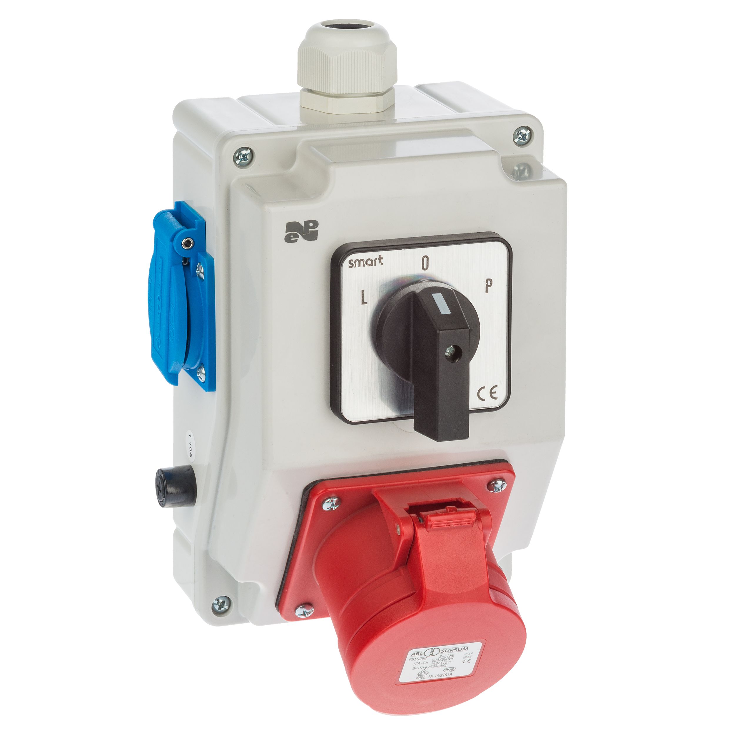 Rozdzielnica elektryczna z okablowaniem RS - Z L - 0 - P / 2 X 2P + Z 3P + N + Z 16A ELEKTRO-PLAST