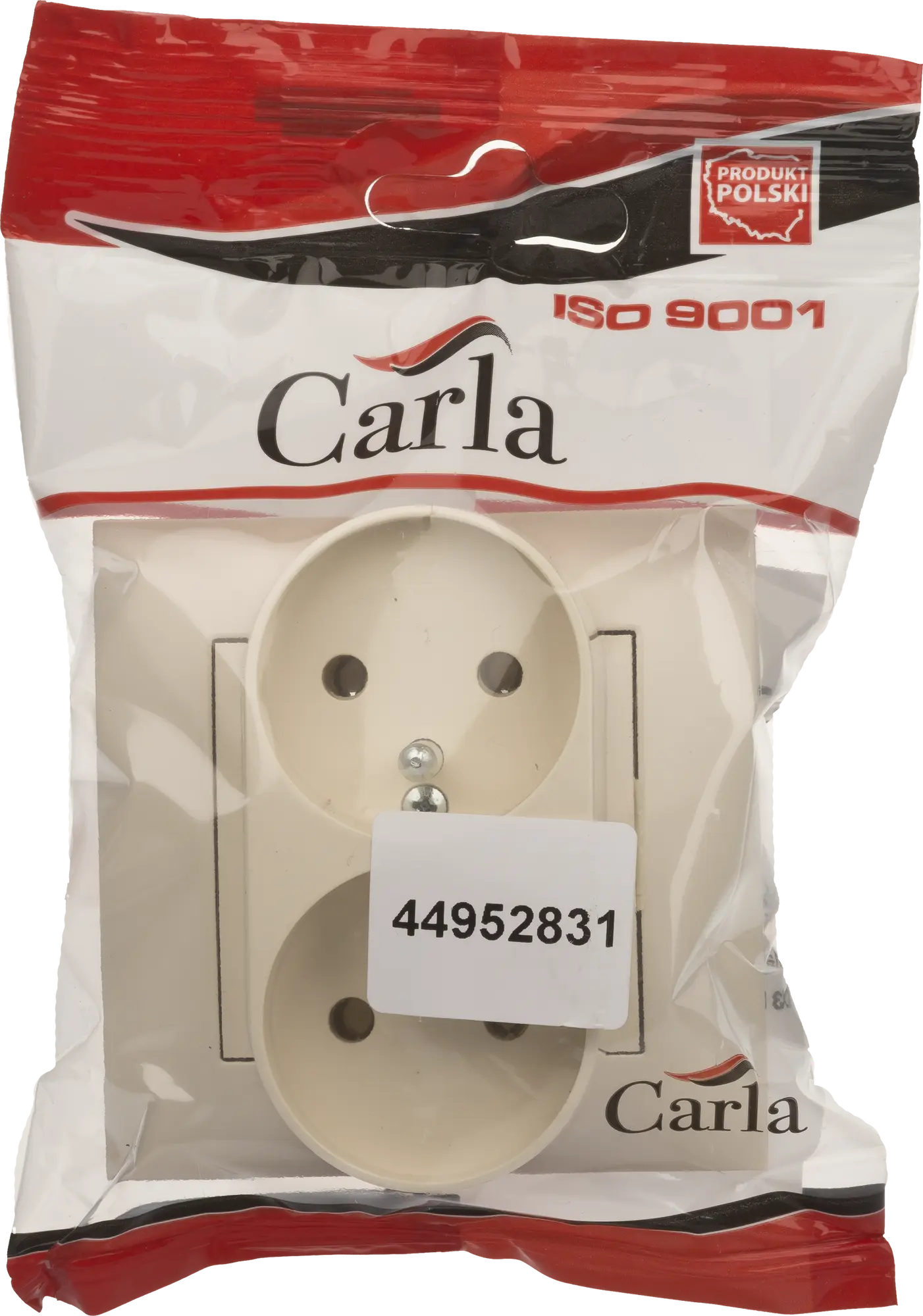 Gniazdo zasilające CARLA Kremowy ELEKTRO-PLAST - 2