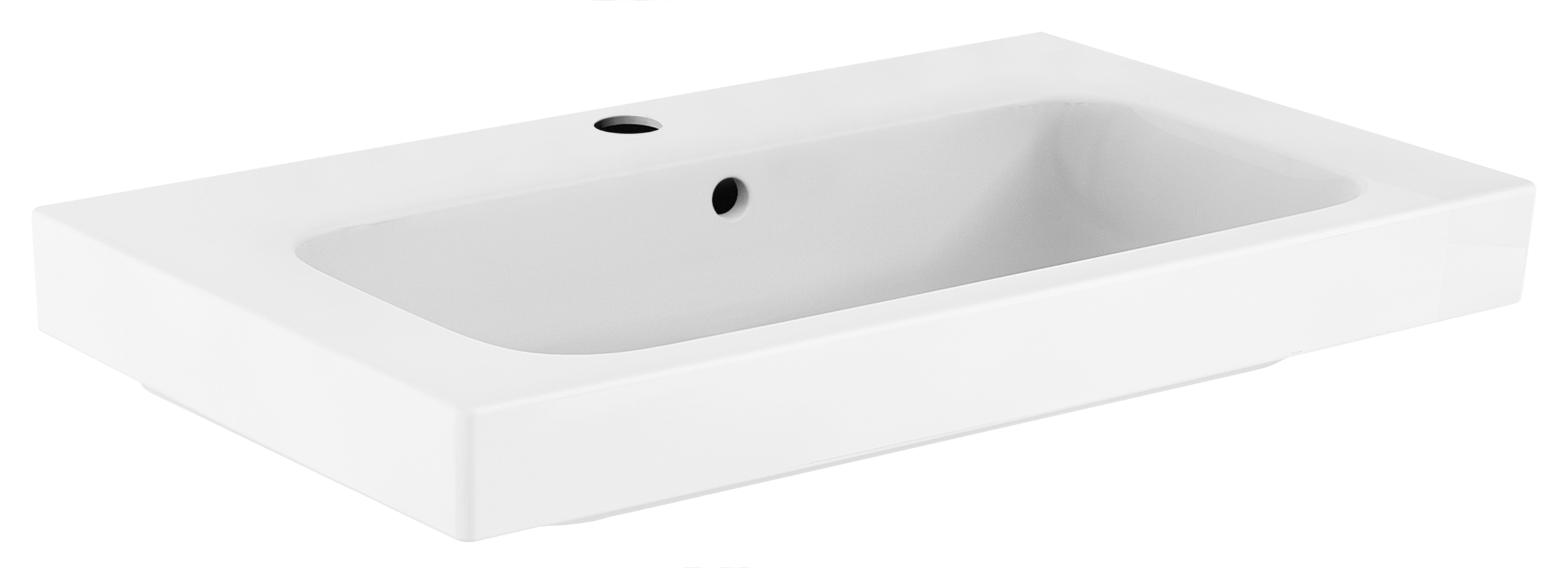 Umywalka ceramiczna Modo 80 x 48.5 Z/O Geberit