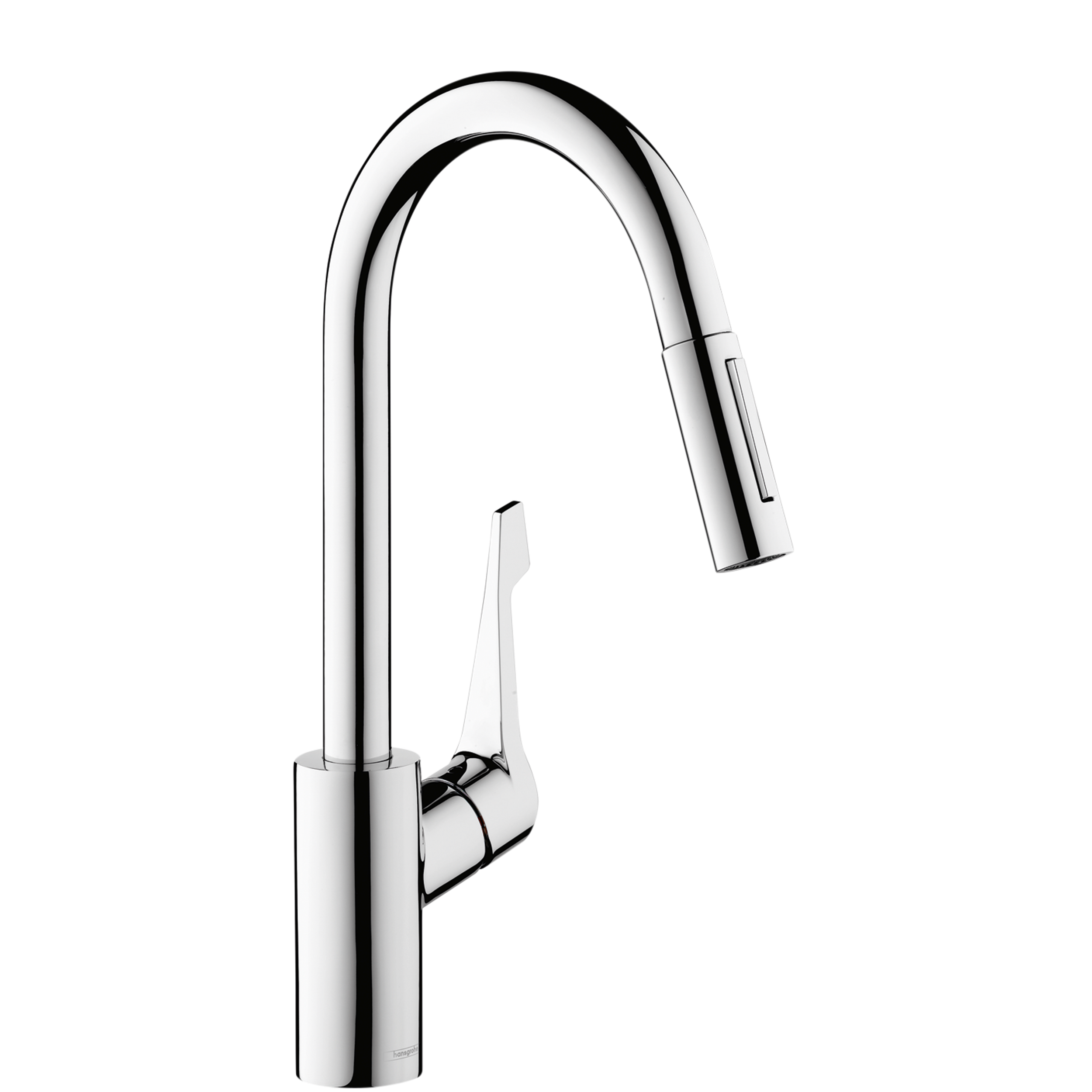 Grifo de cocina monomando caño alto + extraíble hansgrohe cento xl cromado