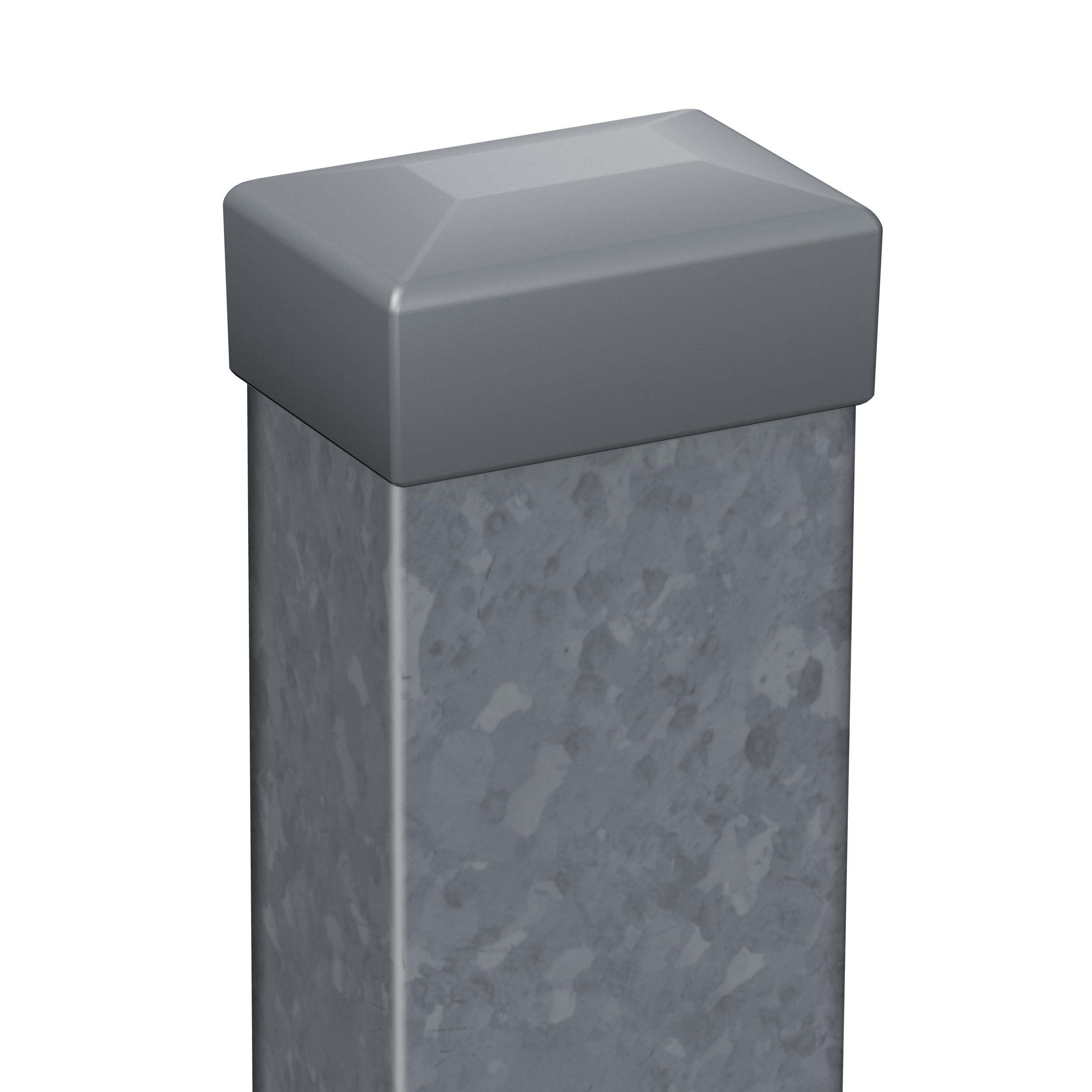 Słupek ogrodzeniowy 6x4x240 cm ocynk Polargos