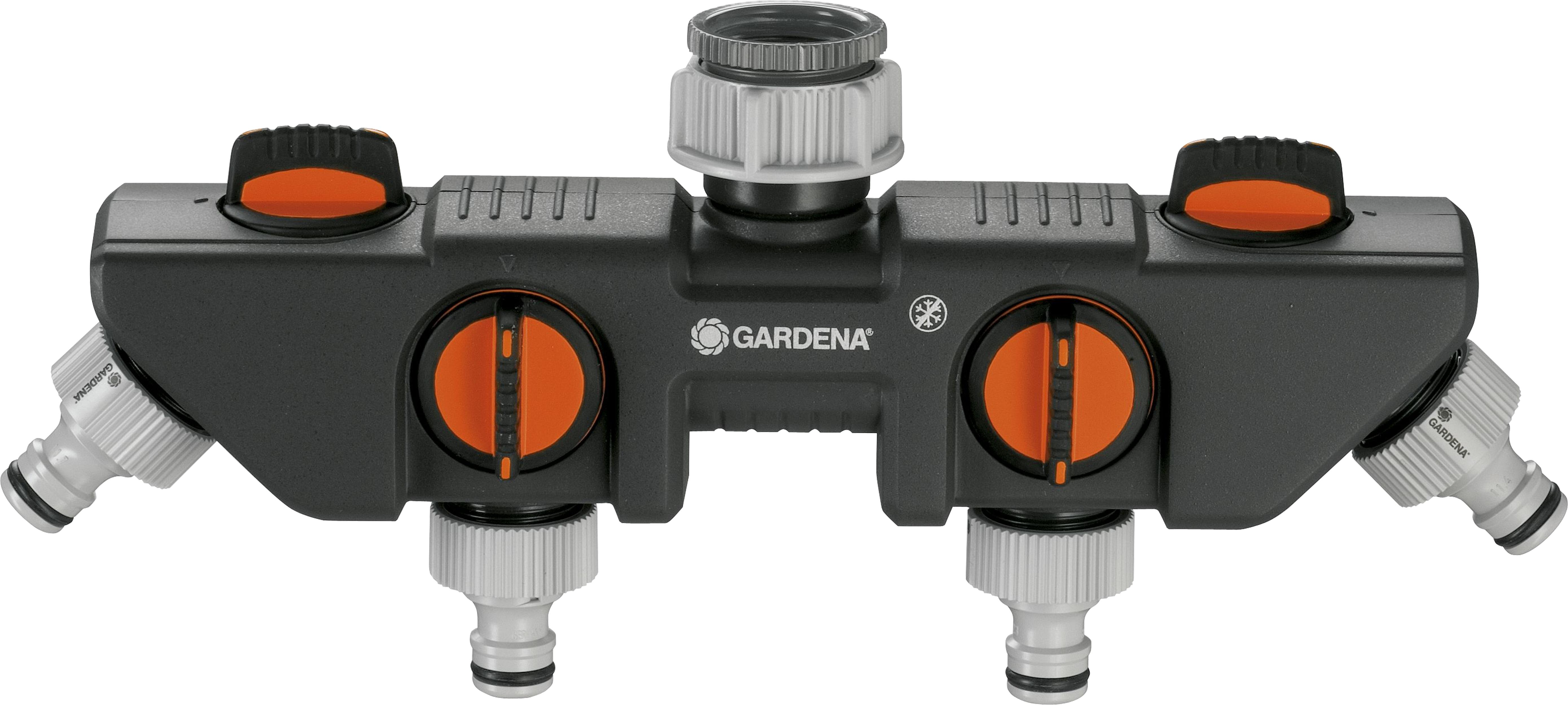Distribuidor cuádruple GARDENA 3/4
