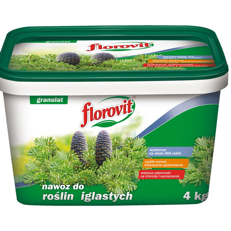 Nawóz do iglaków 4kg Florovit